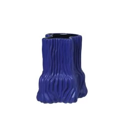 Broste Copenhagen - Magny Vase, H 23,5 Cm, Dunkelblau
