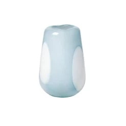 Broste Copenhagen - Ada Dot Vase Ø 18 X H 26 Cm, Plein Air Light Blue