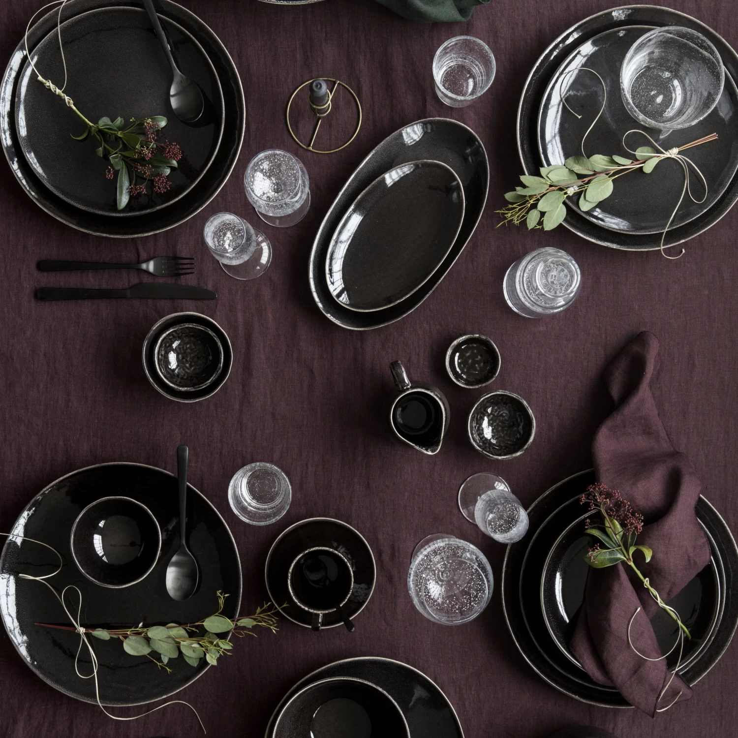 Broste Copenhagen Nordic Coal Teller 2 Broste Copenhagen Nordic Coal Teller – Bild 2