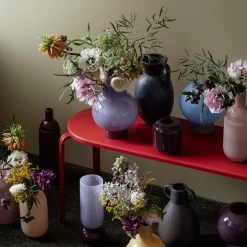 Broste Copenhagen - Dorit Vase, H 28 Cm, Serenity Light Blue / Taupe 8 Broste Copenhagen - Dorit Vase, H 28 Cm, Serenity Light Blue / Taupe -Broste Copenhagen Broste Copenhagen AW21 Ambiente 11 1