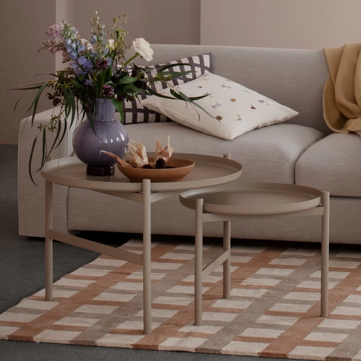 Broste Copenhagen - Turner Beistelltisch, Ø 70 X H 48 Cm, Grau 5 Broste Copenhagen - Turner Beistelltisch, Ø 70 X H 48 Cm, Grau – Bild 5