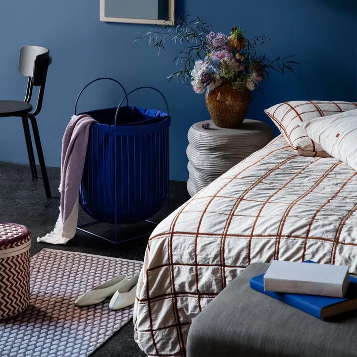 Broste Copenhagen - Arild Wäschekorb, Puce Aubergine 2 Broste Copenhagen - Arild Wäschekorb, Puce Aubergine – Bild 2