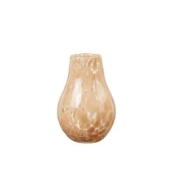 Broste Copenhagen - Ada Spot Vase, H 22,5 Cm, Golden Yellow