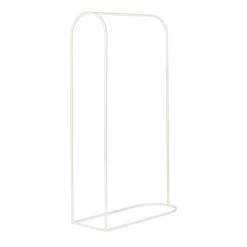 Broste Copenhagen - Archie Garderobenständer Mit Spiegel, Schwarz 11 Broste Copenhagen - Archie Garderobenständer Mit Spiegel, Schwarz -Broste Copenhagen Broste Copenhagen Archie Garderobenstaender 90 x 165 cm weiss