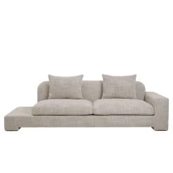 Broste Copenhagen - Bay 2-Sitzer Sofa, Ablage Links, Beige Melange -Broste Copenhagen Broste Copenhagen Bay 2 Sitzer Sofa Ablage rechts beige melange 1