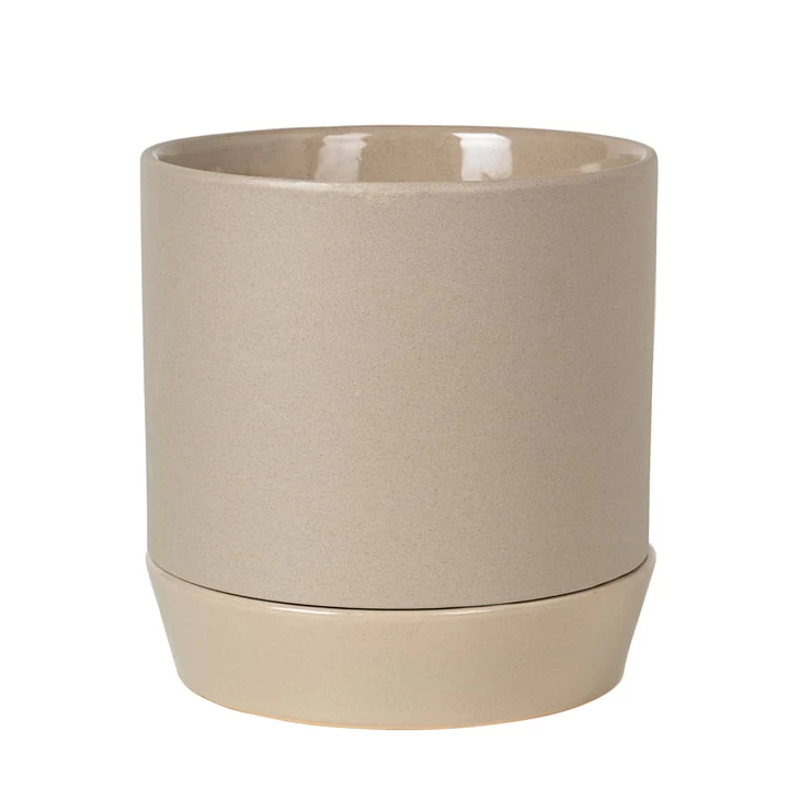 Broste Copenhagen - Denise Übertopf, Ø 21 X H 21 Cm, Dove Grey 1 Broste Copenhagen - Denise Übertopf, Ø 21 X H 21 Cm, Dove Grey