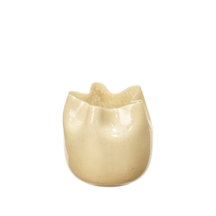 Broste Copenhagen - Esther Vase, Ø 30 Cm, Sand 3 Broste Copenhagen - Esther Vase, Ø 30 Cm, Sand – Bild 3