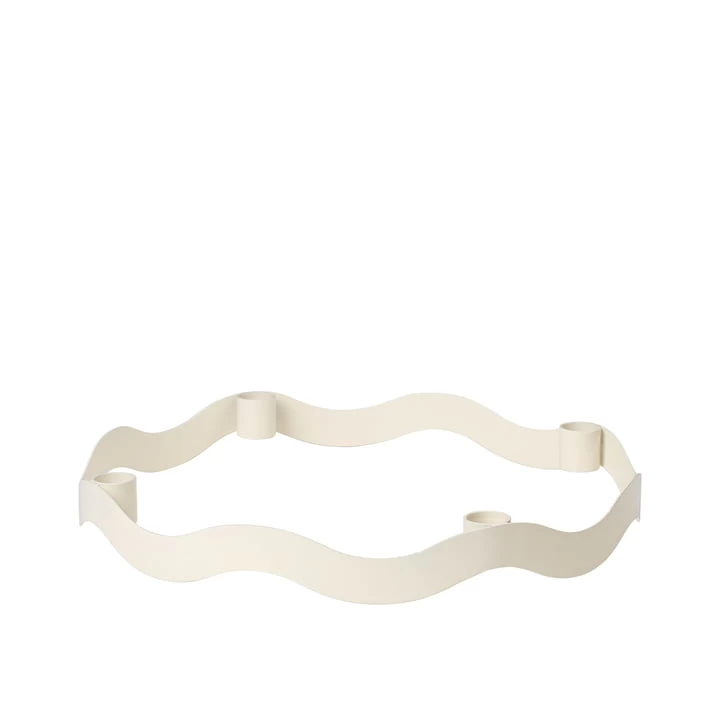 Broste Copenhagen - Halo Kerzenständer, Light Warm Grey 1 Broste Copenhagen - Halo Kerzenständer, Light Warm Grey