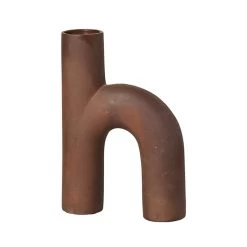 Broste Copenhagen - Hector Vase, Dove 9 Broste Copenhagen - Hector Vase, Dove -Broste Copenhagen Broste Copenhagen Hector Vase red clay 1