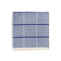 Broste Copenhagen - Herman Geschirrtuch, 50 X 50 Cm, Baja Blue (kariert)