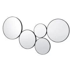 Broste Copenhagen - Kunst Spiegel, Schwarz