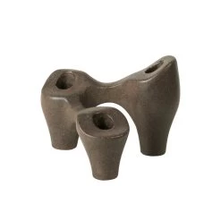 Broste Copenhagen - Laia Kerzenhalter, Antique Brown