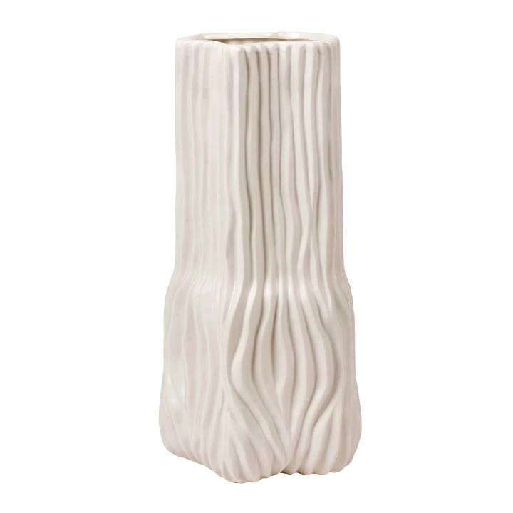 Broste Copenhagen- Magny Vase, H 43 Cm, Castle Beige 1 Broste Copenhagen- Magny Vase, H 43 Cm, Castle Beige