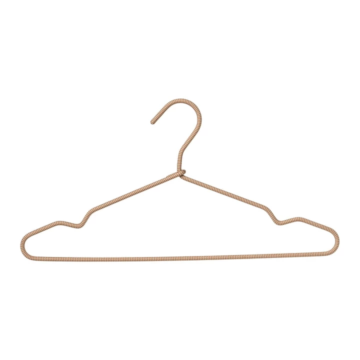 Broste Copenhagen - Mio Kleiderbügel, Sand (3er-Set) 1 Broste Copenhagen - Mio Kleiderbügel, Sand (3er-Set)