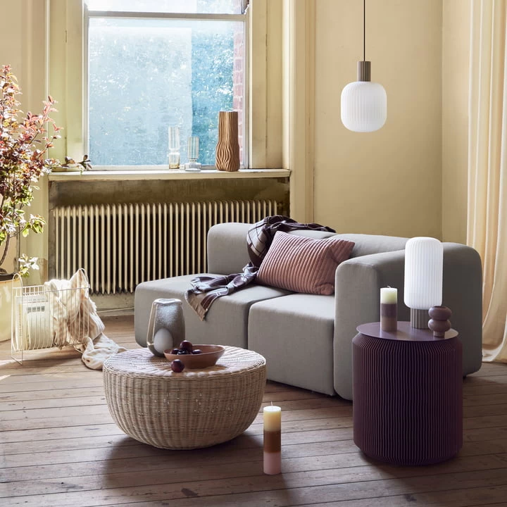 Broste Copenhagen - Pam Beistelltisch Ø 40 X H 60 Cm, Dunkelgrau 2 Broste Copenhagen - Pam Beistelltisch Ø 40 X H 60 Cm, Dunkelgrau – Bild 2