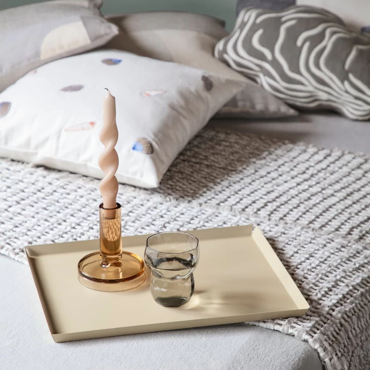 Broste Copenhagen - Petra Kerzenständer, Ø 12 X H 14 Cm, Indian Tan 2 Broste Copenhagen - Petra Kerzenständer, Ø 12 X H 14 Cm, Indian Tan – Bild 2