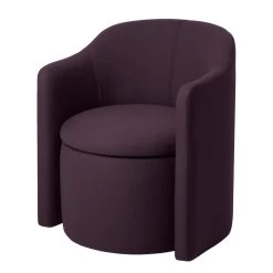 Broste Copenhagen - Pond Chair, Ocker -Broste Copenhagen Broste Copenhagen Pond Sessel Gabriel Select dark grape 2