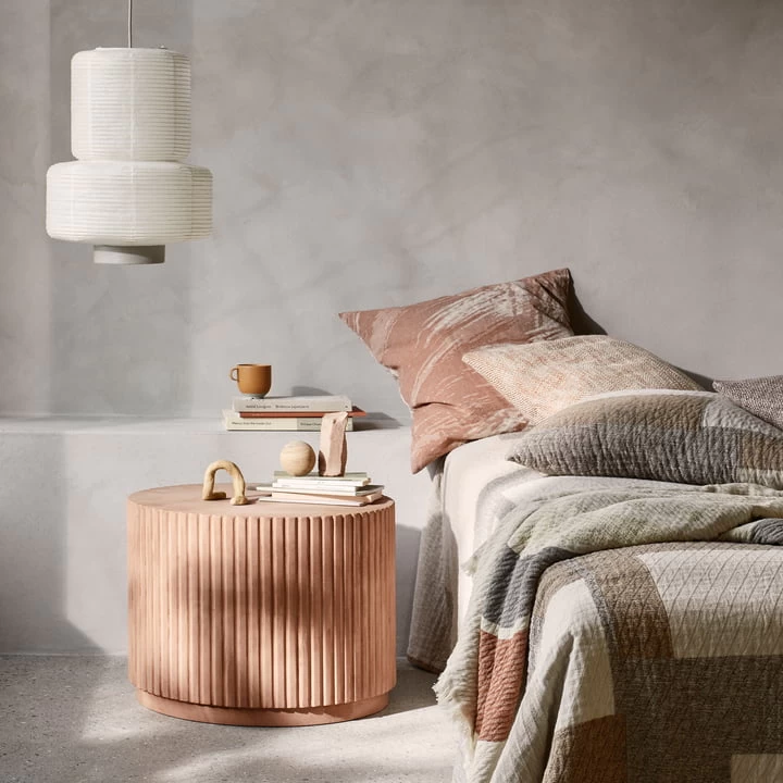 Broste Copenhagen - Rillo Beistelltisch, Ø 75 X H 35 Cm, Charcoal 7 Broste Copenhagen - Rillo Beistelltisch, Ø 75 X H 35 Cm, Charcoal – Bild 7