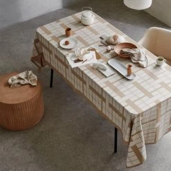 Broste Copenhagen - Rillo Beistelltisch, Ø 56 X H 42 Cm, Camel -Broste Copenhagen Broste Copenhagen Rillo Beistelltisch 56 x H 42 cm camel Situation 3