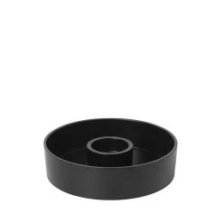 Broste Copenhagen - Silke Kerzenständer, Ø 18 Cm, Schwarz