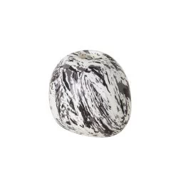 Broste Copenhagen - Steen Kerzenständer, Dunkelgrau / Weiß