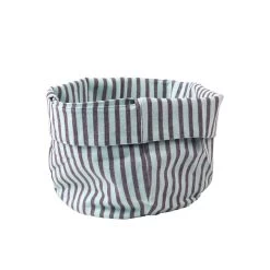 Broste Copenhagen - Bread Brotbeutel, Ø 22 X 22 Cm, Purple / Light Turquise