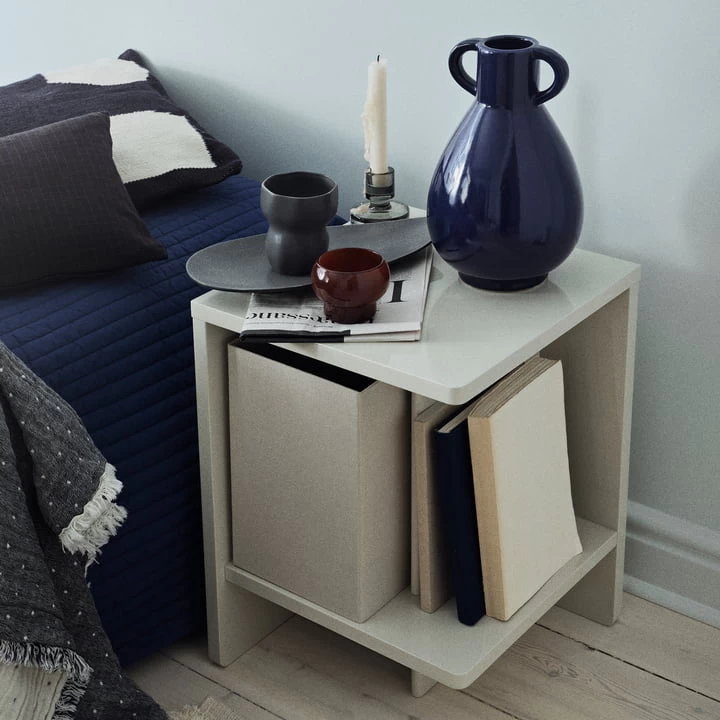 Broste Copenhagen - Tenna Aufbewahrungsbox, 31 X 31 X 31 Cm, Rainy Day Grey 5 Broste Copenhagen - Tenna Aufbewahrungsbox, 31 X 31 X 31 Cm, Rainy Day Grey – Bild 5