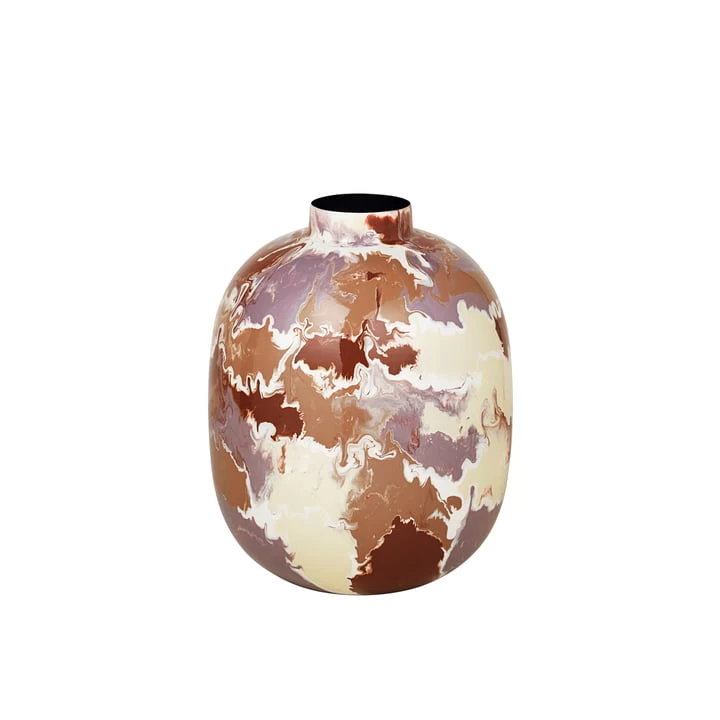 Broste Copenhagen - Thyra Vase, Ø 25 X H 31 Cm, Mix Light Color 1 Broste Copenhagen - Thyra Vase, Ø 25 X H 31 Cm, Mix Light Color