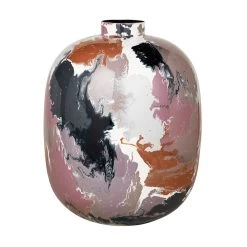 Broste Copenhagen - Thyra Vase, Ø 25 X H 31 Cm, Mix Light Color 6 Broste Copenhagen - Thyra Vase, Ø 25 X H 31 Cm, Mix Light Color -Broste Copenhagen Broste Copenhagen Thyra Vase 40 x H 50 cm mix dark color