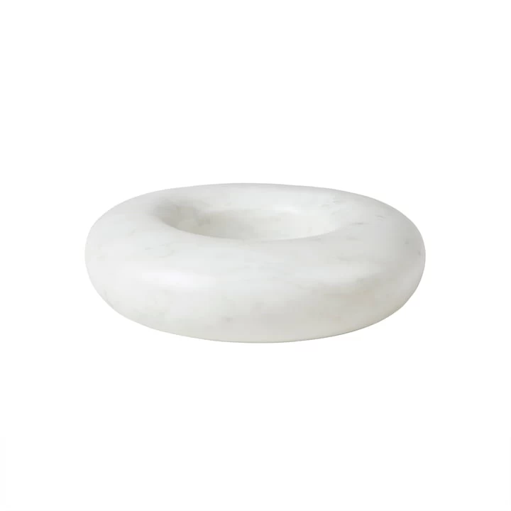 Broste Copenhagen - Torus Kerzenhalter, Ø 17,5 X H 5 Cm, Marmor Schwarz 4 Broste Copenhagen - Torus Kerzenhalter, Ø 17,5 X H 5 Cm, Marmor Schwarz – Bild 4