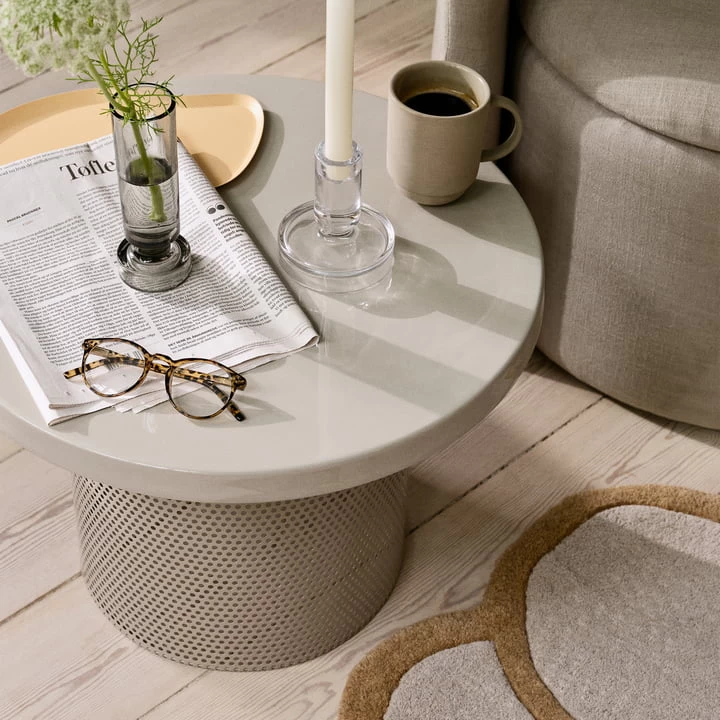 Broste Copenhagen - Tulina Tisch, Off-white 2 Broste Copenhagen - Tulina Tisch, Off-white – Bild 2