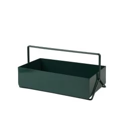 Broste Copenhagen - Tully Toolbox, 40 X 20 Cm, Taupe Grey 16 Broste Copenhagen - Tully Toolbox, 40 X 20 Cm, Taupe Grey -Broste Copenhagen Broste Copenhagen Tully Toolbox 40 x 20 cm forest green