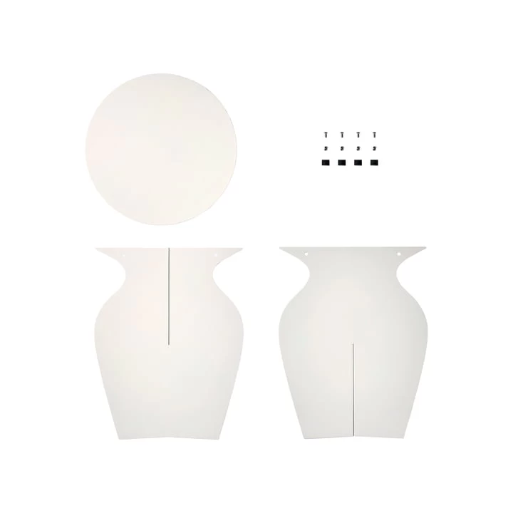 Broste Copenhagen - Urna Tisch, Rainy Dax Grey 3 Broste Copenhagen - Urna Tisch, Rainy Dax Grey – Bild 3