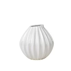 Broste Copenhagen - Wide Vase, Ø 40 X H 40 Cm, Indian Tan 32 Broste Copenhagen - Wide Vase, Ø 40 X H 40 Cm, Indian Tan -Broste Copenhagen Broste Copenhagen Wide Vase 25 x 25 cm ivory 5