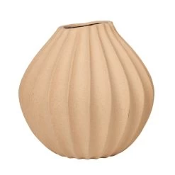 Broste Copenhagen - Wide Vase, Ø 30 X H 30 Cm, Ivory -Broste Copenhagen Broste Copenhagen Wide Vase 40 x H 40 cm indian tan 8