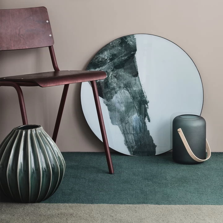 Broste Copenhagen - Wide Vase, Ø 25 X H 25 Cm, Indian Tan 5 Broste Copenhagen - Wide Vase, Ø 25 X H 25 Cm, Indian Tan – Bild 5