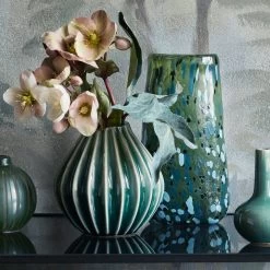 Broste Copenhagen - Wide Vase, Ø 30 X H 30 Cm, Smoked Pearl 20 Broste Copenhagen - Wide Vase, Ø 30 X H 30 Cm, Smoked Pearl -Broste Copenhagen Broste Copenhagen Wide Vase sycamore Situation 2