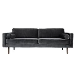 Broste Copenhagen - Wind Sofa L 200 Cm, Trevira Dark Grape 31 Broste Copenhagen - Wind Sofa L 200 Cm, Trevira Dark Grape -Broste Copenhagen Broste Copenhagen Wind Sofa L 200 cm magnet 2