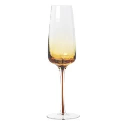 Broste Copenhagen Amber Champagnerglas