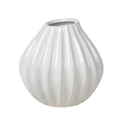 Broste Copenhagen Wide Vase Ivory